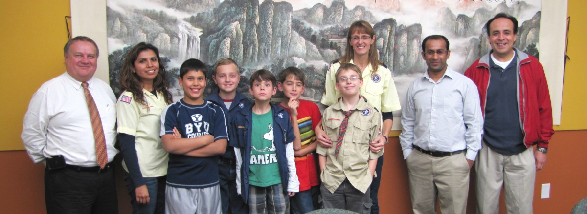 Boy Scout Visit- 2012-3